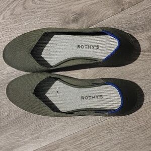 Rothy's Green Womens Flats Size 11